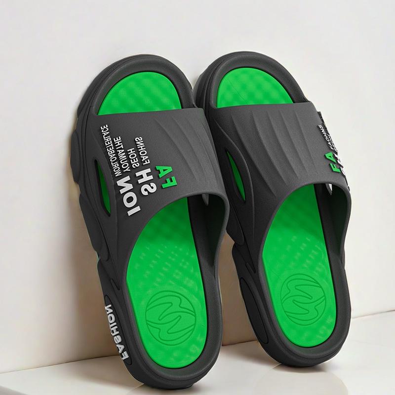 Men's Non-slip Summer Sports Sandals, Soft Sole, Wear-resistant, Comfortable for Home, Outdoor, and Shower Use.
