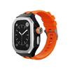 Kit di Modifica di Lusso per Apple Watch Ultra 2/Ultra 49MM Cinturino+Cassa in Acciaio Inossidabile per IWatch Serie 49mm Accessori