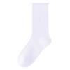 Summer Stacking Socks, Women's Ice Silk Cotton Breathable Mid-leg Socks, Anti-odor and Sweat-absorbing Thin Style