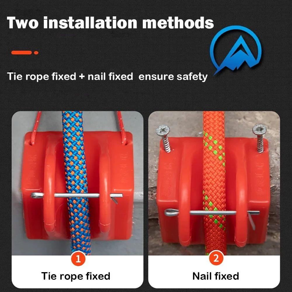PE-Seilkantenschutz, rot, Kletterseil-Eckenschutz, neue Sicherheitsseil-Schutzhülle