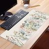 VIKAMA Beautiful Flower Mouse Pad Colorful Desk Mat Non-Slip Waterproof Coaster Drip-Proof Mat Desktop Carpet Desktop Carpet