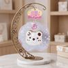 Little Bear Toast Squeeze Toys Keychain Slow Rising Squishy Toy Keychain  Bag Pendant