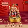 Solar-Powered Fortune God Waving Ornament - Stress Relief & Festive Charm for Car or Office, Perfect Birthday Gift