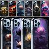 Buddhist Fire Lotus Cases Phone Case For Iphone 17E 16E 17 Air 16 Pro Max 15 Pro 14 Plus 11 13 12 Mini Cover Cases Compatible Wi