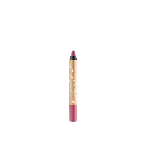 

Miss & Mrs Powdery Matte Kiss Proof Soft Long Lasting Crayon Lipstick Matte Finish Waterproof Won t Smudge Won t Budge Lip Crayon (#21)