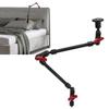 Desk Camera Mount Professional 360 Degree   Camera Clamp Mount with 1Celsius4 Inch 3Celsius8 Inch Thread for LED Light Camera Microphone Cell