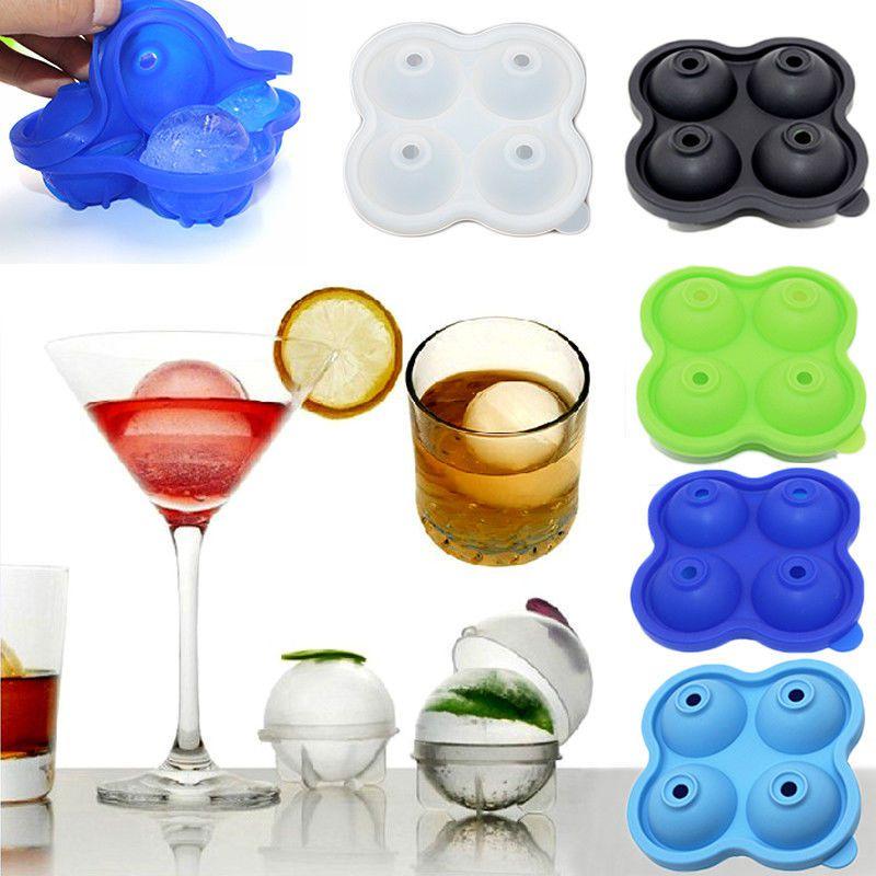 Premium Silicone Whiskey Ice Cube Ball Maker For Refreshing Cocktails