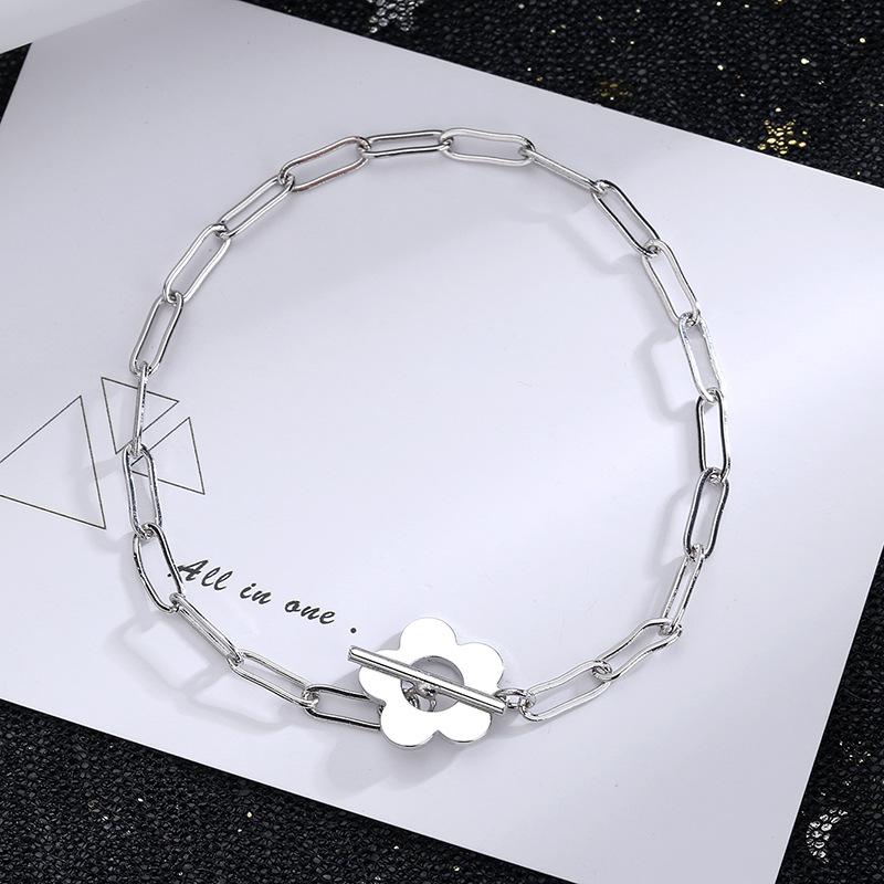 Lindon Zircon Bracelet Jewelry Geometric Bead Chain Link Bracelets Fashion Fine Wedding Gift for Girlfriend Women