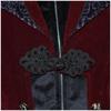 Men's Medieval Retro Christmas Tuxedo Coat - Mid-Length Punk Style