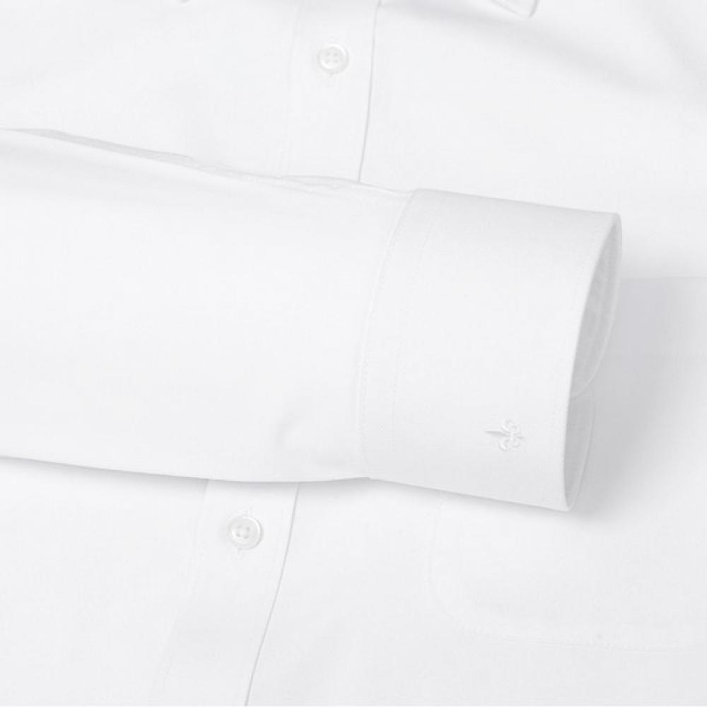 Renoma Regular Fit Spandex Diagonal Dobby Long Sleeve Shirt Rpfsg1023 Wh