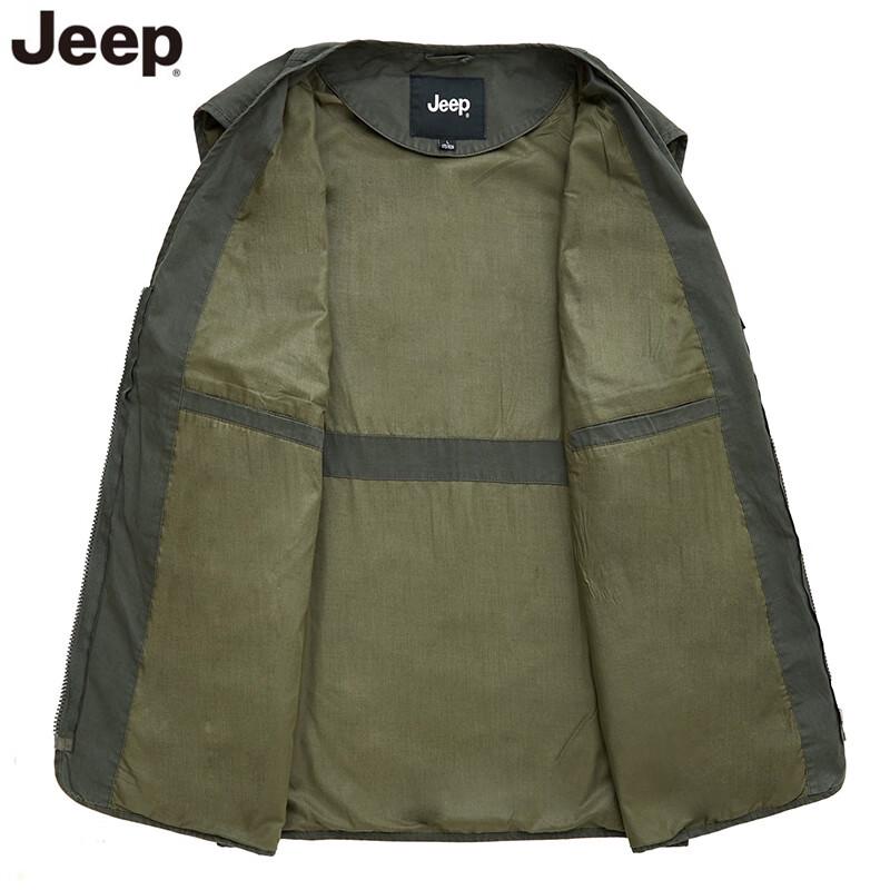 JEEP Men's Multi-Pocket Outdoor Casual Vest