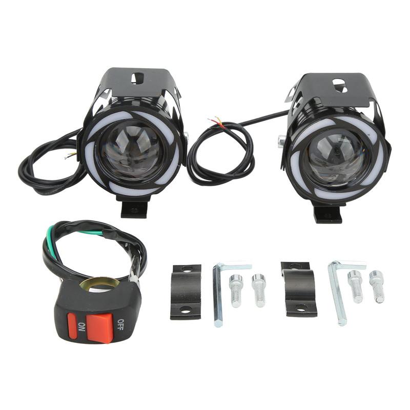 LED Work Lamp Motorcycle LED Spotlight IP68 Waterproof 12-60V High Low Beam Colorful  for Truck for Car