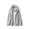 Women's Cashmere Wool Scarf: Autumn/Winter Solid Color, Versatile Neck Warmer, Korean-Style Shawl