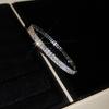 Galaxy Shine~ Diamond-encrusted round multi-layer open bracelet light luxury high-end bracelet temperament dinner party exquisite jewelry
