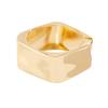 DIEZI Exaggerated Punk Irregular Wide Cuff Bangle Vintage Gold Silver Color Bracelets Bangles For Women Men Accessories Jewelry