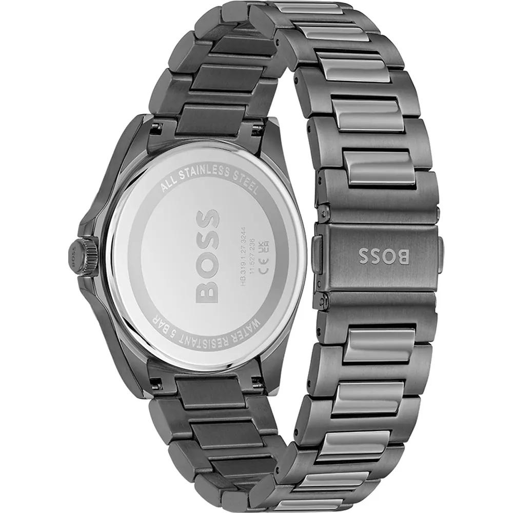 BOSS Strike Blue Dial Stainless Steel Grey Gents Quartz Watch 1514175