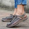 Fashion Spring See-through Men's Flip Flops 50 Size Silver Boot Shoes Shine Sandal Sneakers Sports Tenya Tenes Mascolino Luxery