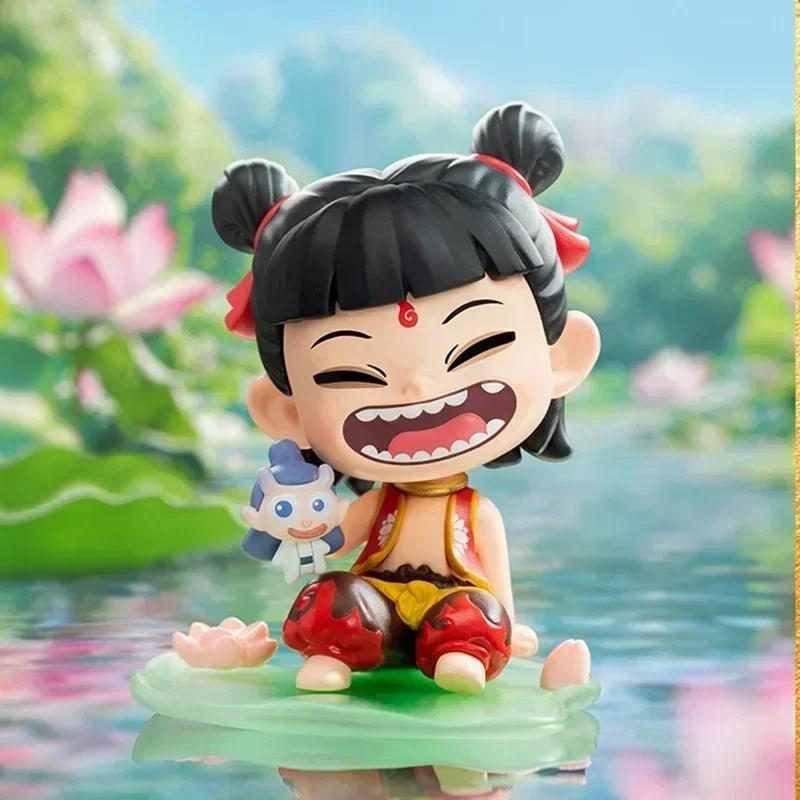 POP MART NeZha2Born Bonds Series Blind Box Toys Surprise Mystery Box Kawaii Anime Action Figure Dolls Girls Gift