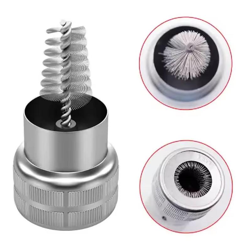 Car Battery Wire Brush Terminal Cleaner for Battery Post Maintenance Corrosion Removal Tool for Home and Garage