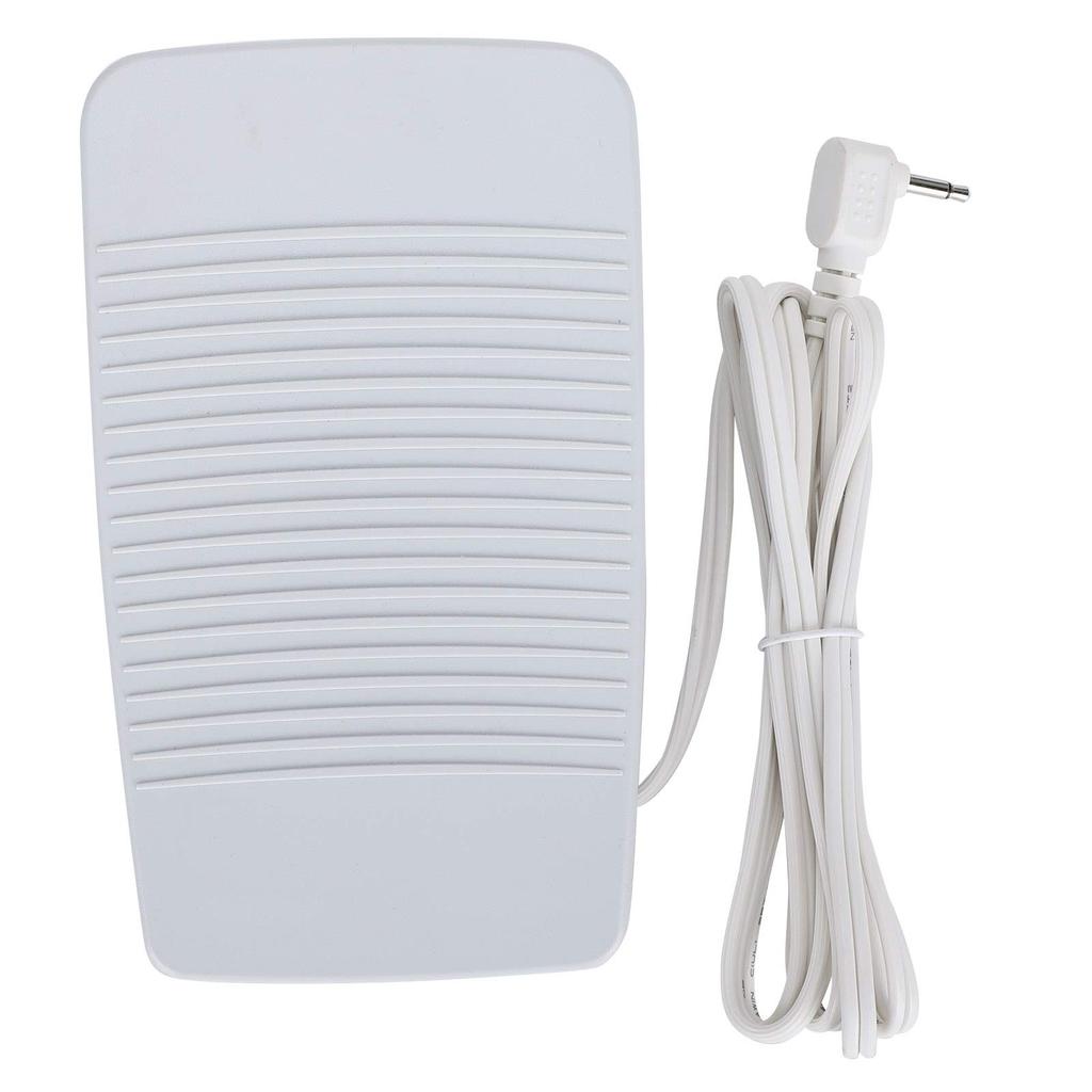 Corded Foot Control Pedal, Plastic Multifunctional Single-Hole Power Cord for Sewing Machine Foot Pedal Controller.