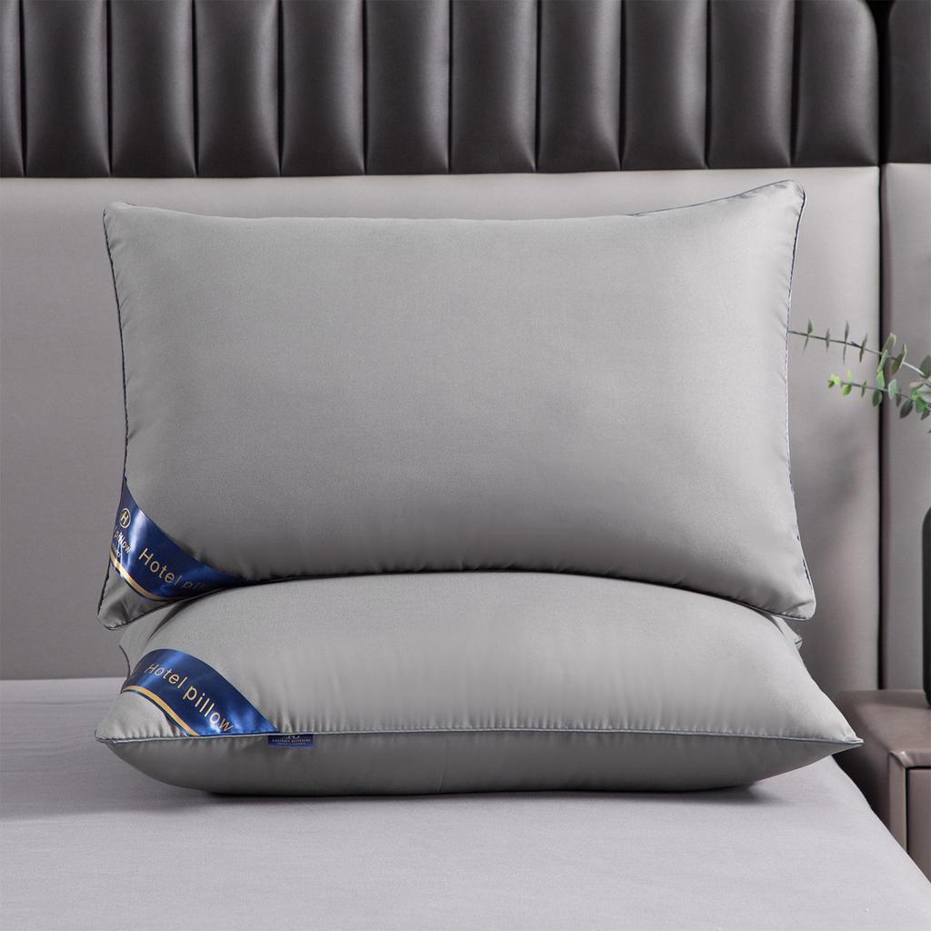 Luxury Hotel-Quality Down-Like Pillow with Neck Support for Home or Dorm