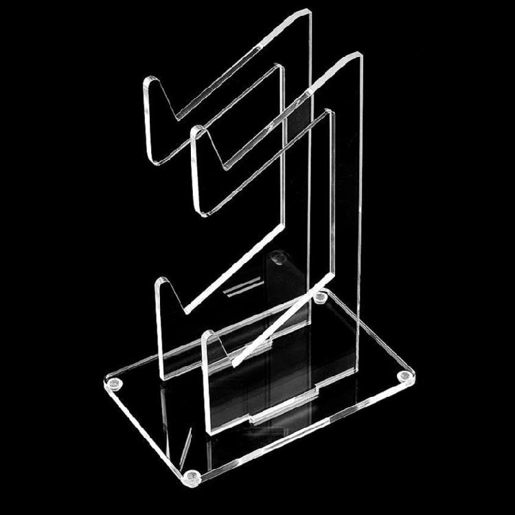 Transparent Controller Rack Small Desktop Solution Protective Angled Designs Controller Display for Game Accessories