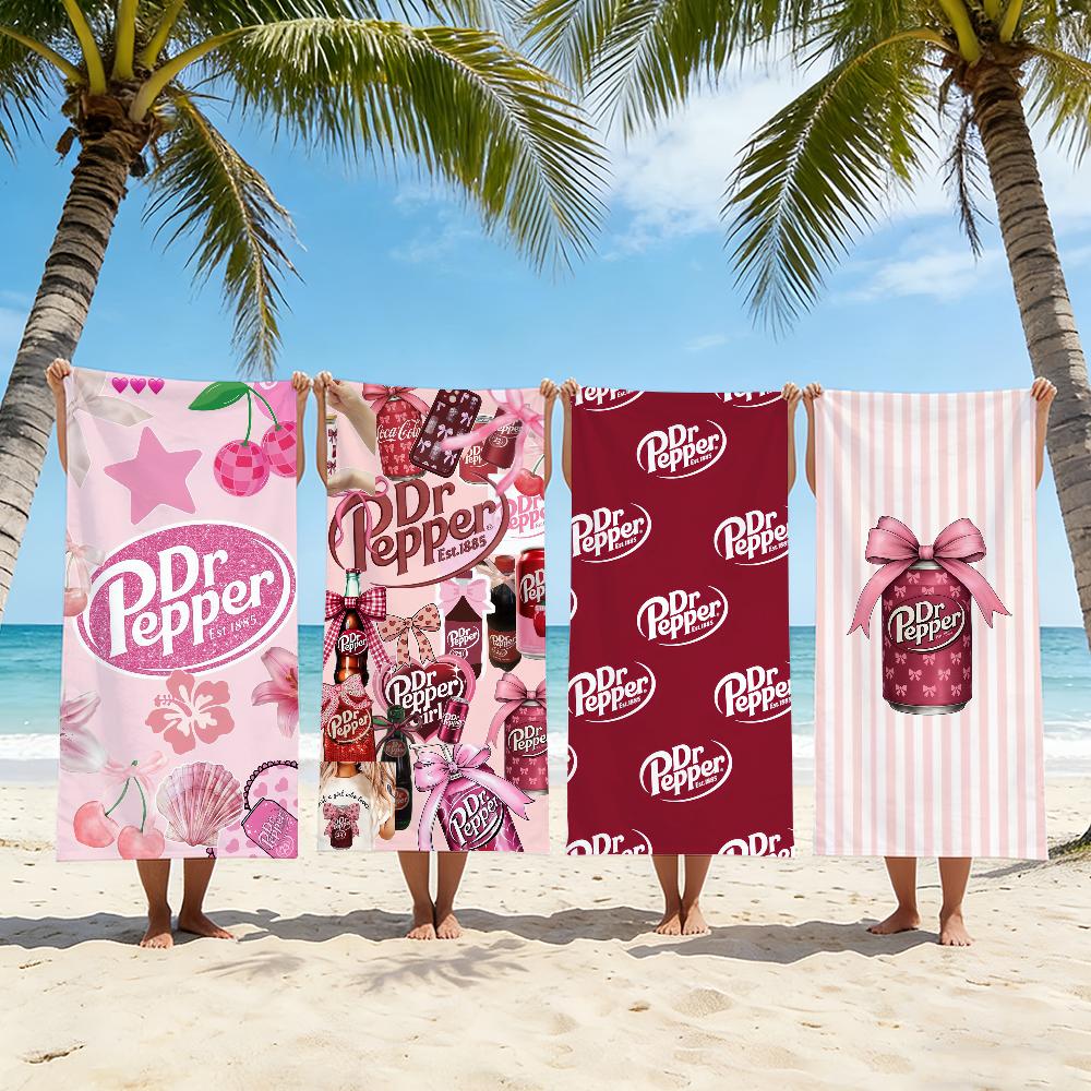Hot Drink K-Keurig D-Dr P-Pepper Towel For Swim Yoga Gym Quick Drying Soft and Skin-friendly Beach Towels All-Season