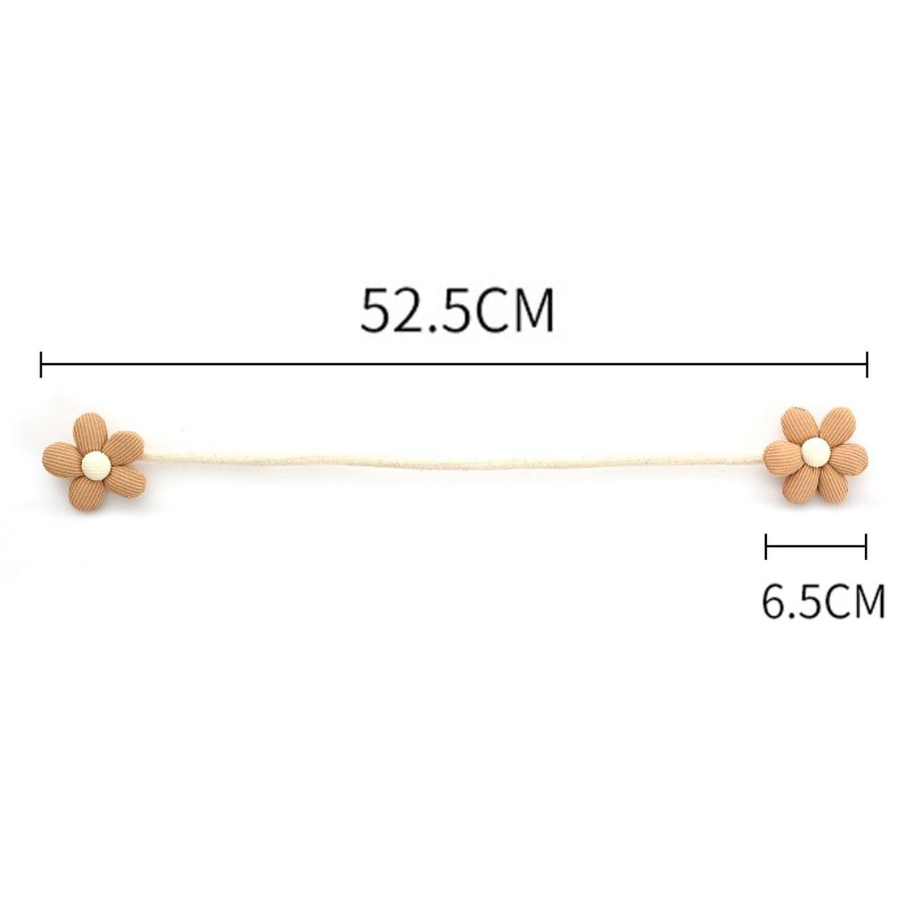 2PCS Curtain Holder Curtain Buckle INS Style Curtain Clip Flower Curtain Tieback  Home Decor