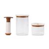 Gao Taibai 500ml Vacuum Seal Glass Food Storage Jars (3-Piece Set)