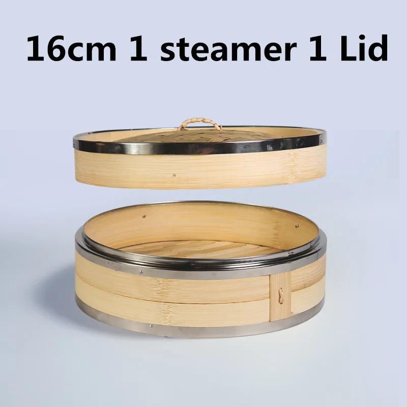 Cooking Bamboo Steamer Fish Rice Snack Basket Kitchen Cookware Fish Rice Dim Sum Basket Rice Pasta Cooker Food Steamed Stuffed