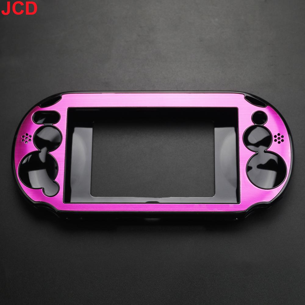 JCD 1 Sztuka Aluminiowa Metalowa Twarda Osłona Etui Skóra Powłoka Ochronna Dla Kontrolera PSV 2000 PS Vita 2000 PSV PCH-20 Akcesoria