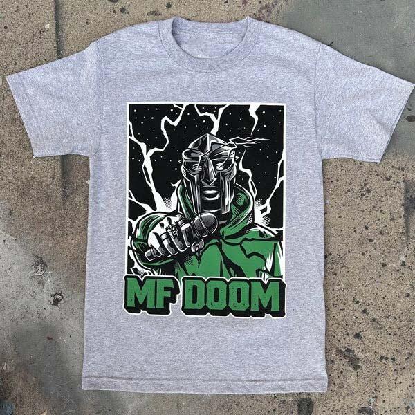 

Hot MF DOOM Band Gray 100% Cotton Shirt sIZE s To 4XL BT822 Unisex T-Shirt XXXL