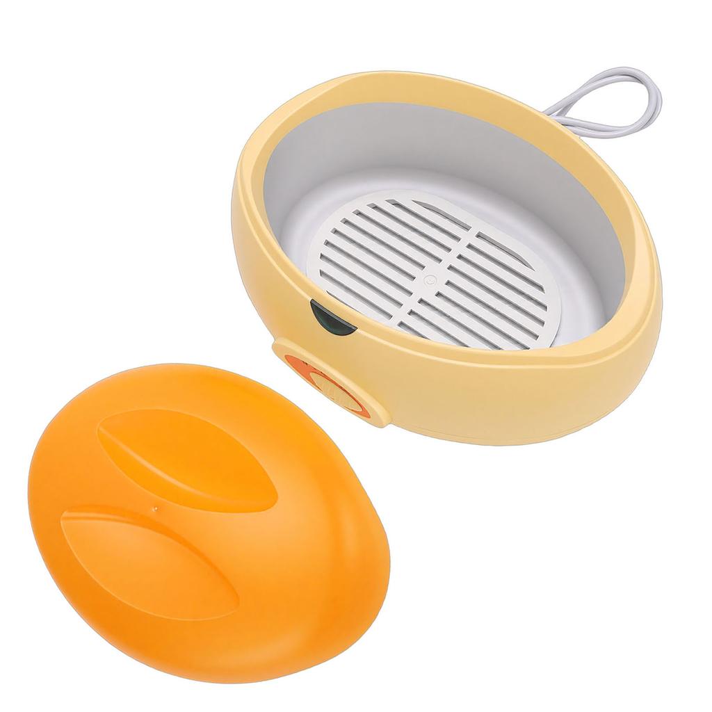 100W Wax Melting Machine High Power Large Capacity Easy Cleaning Wax Warmer Melter Heater with Yellow Lid US Plug 110V