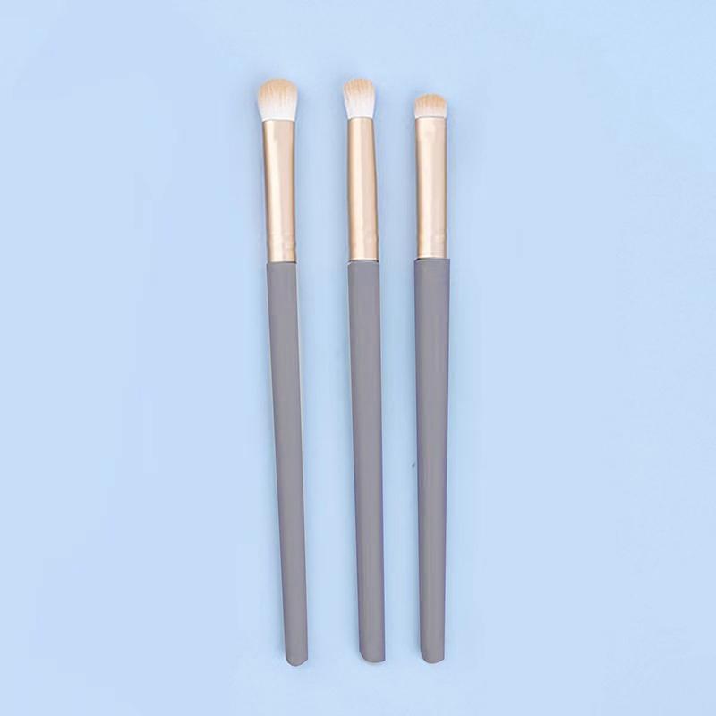 3Pcs Eye Makeup Brushes Set Professional Eyeshadow Blending Make Up Brush Set