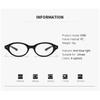 Retro Oval Bookworm Reading Glasses, High-end And Fashionable Single Light Reading Glasses 6106