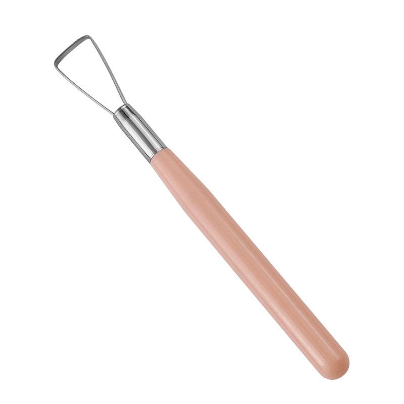 Artistic Polymer Clay Embossing Tool Set - Single Plastic Sculpting Tool for Handmade Pottery and Sculptures.