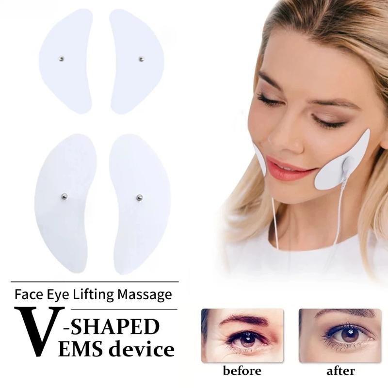 4/16PCS Electrode Pads Gel For Tens Acupuncture Physiotherapy Machine Slimming Pulse Ems Muscle Stimulator Massager Sticker