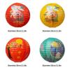 Paper Lantern Chinese Wedding Lantern Mid- Autumn Festival Lantern Decoration New Year 2025 Ornament Christmas Accessorie