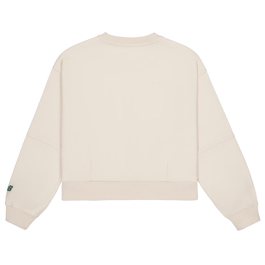 New Balance Sweatshirt Women's Khaki NCE43112-LBE
