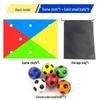 WEZHO Rainbow Activity Mat with Balls