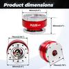 Universal Car Tuning Steering Wheel Snap Off Quick Release Hub Adapter Boss Kit For Steering Wheel PCD-70/75mm QR030