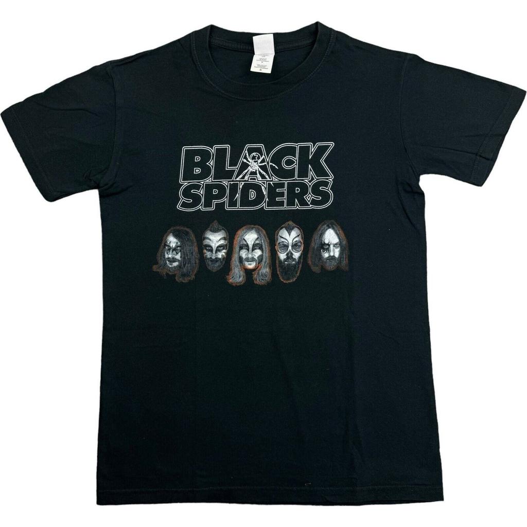 Schwarze Spinnen T-Shirt Klein Gildan Grafik Band T-Shirt Rock Band T-Shirt S Unisex T-Shirt