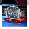 CURREN 8475 Men's Multifunction Waterproof Wristwatch with Large Dial