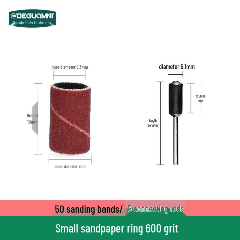Electric Grinder Sandpaper Ring & Polishing Tool for Wood, Nails, Metal, Rust, Bodhi Peeling