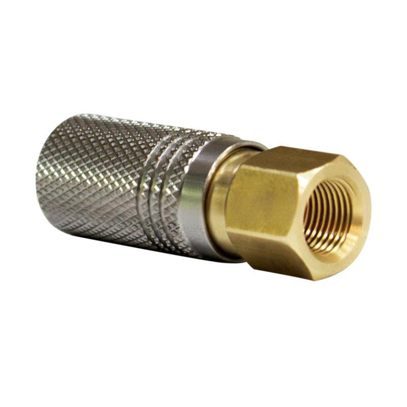 

8mm Quick Disconnect Plug Adapter Coupling Adapter Aluminium Internal External Thread Air Inflation Quick Connector IT-10