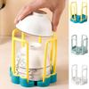 Draining Retractable Bowl Rack Single Tier Dish Display Stand Tableware Drainer Rack  Kitchen