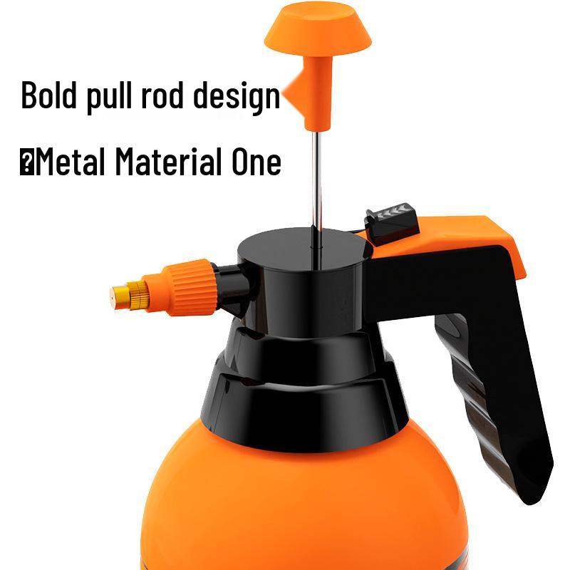 3L High-Capacity Watering Can with Manual Pump Sprayer for Home Use