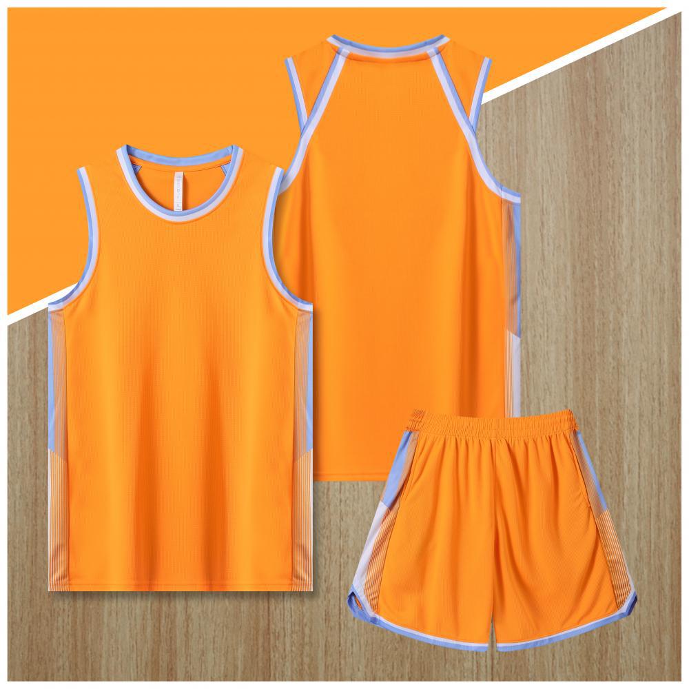 New basketball jersey set, student game training jersey, breathable jersey, sleeveless, loose and comfortable, one piece is sent on behalf of others.