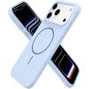 Silicone Case For  For Iphone 17 Pro Max Air 16 Plus 1 14 13 12 11 17Pro Mag Safe Magnetic Slim Thin Phone Cover Accessories
