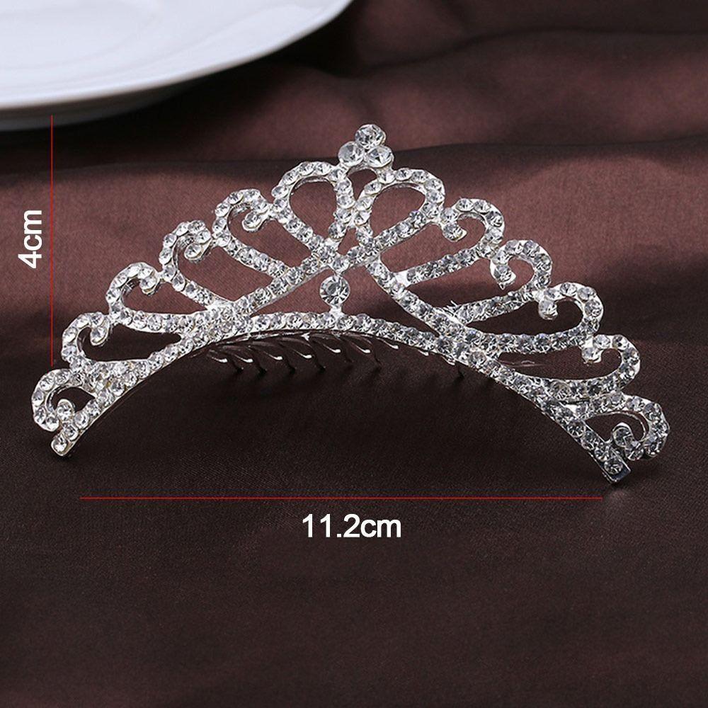 

Украшения для волос принцесса хрустальные тиары сплав свадебные аксессуары для волос корона ободок для волос свадьба 6